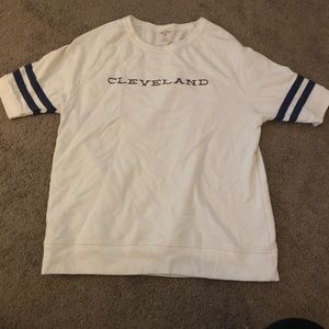 Cleveland short sleeve sweater